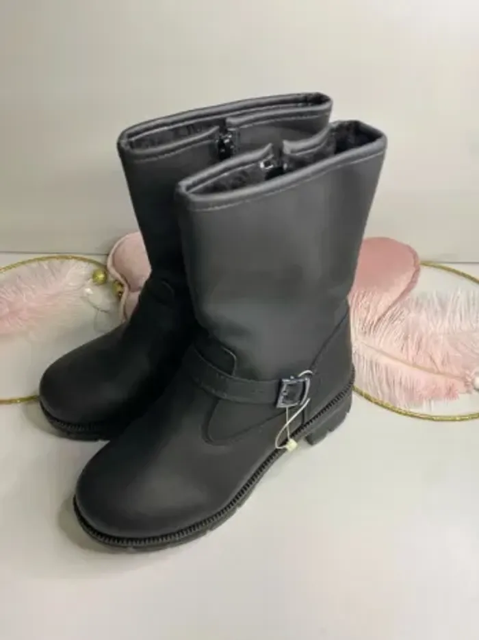 Bottes fourrées fille (neuf) - Taille 35 - photo numéro 3
