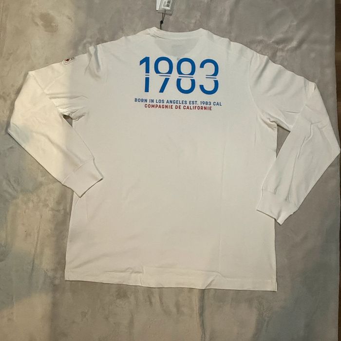 Compagnie de Californie - Tee-shirt manches longues "Long 83 sport" Blanc, taille XXL - photo numéro 5