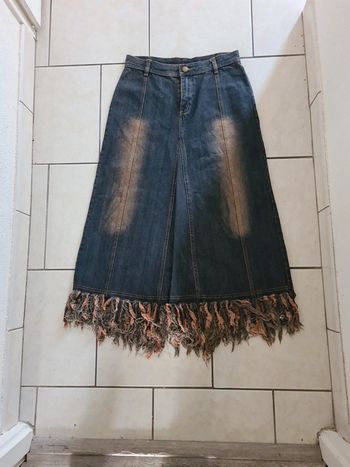 Jupe vintage en jean's