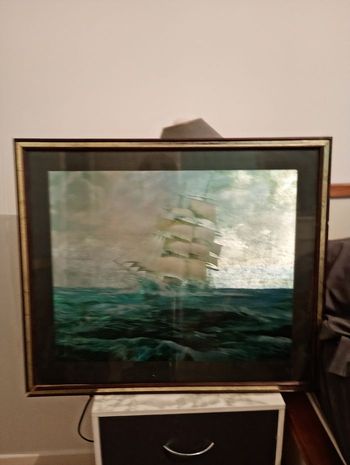 Lot de deux tableaux