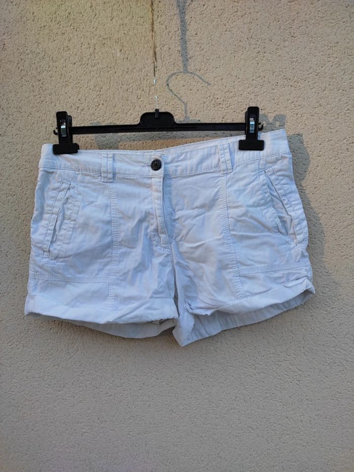 Short blanc h&m