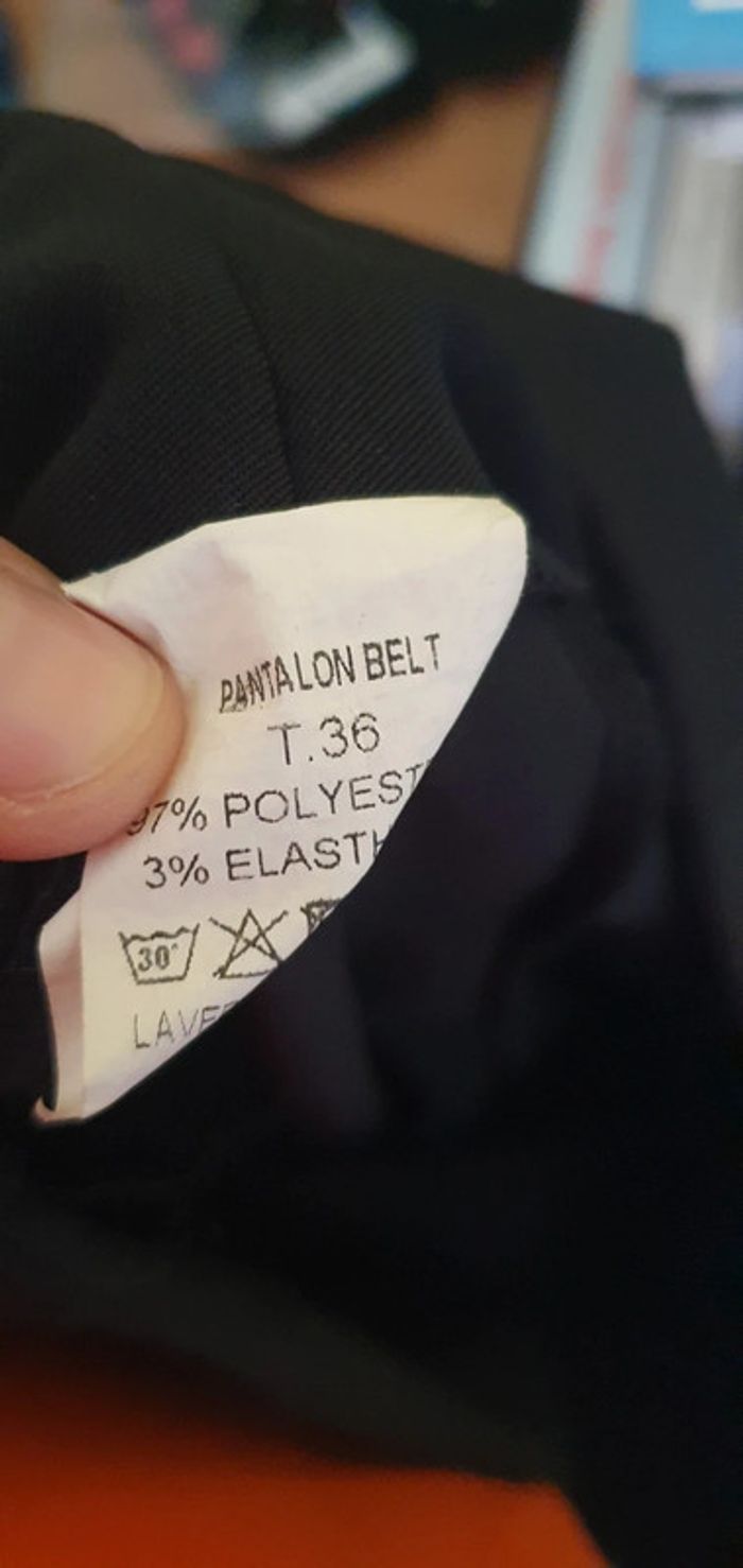 Pantalon noir Femme taille S - photo numéro 4