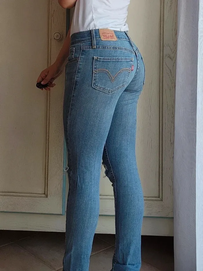 Jean destroy Skinny Levis - photo numéro 2