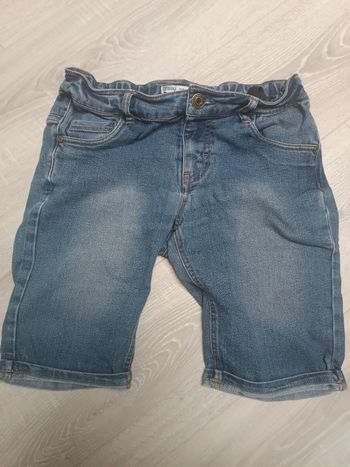 Short en jeans