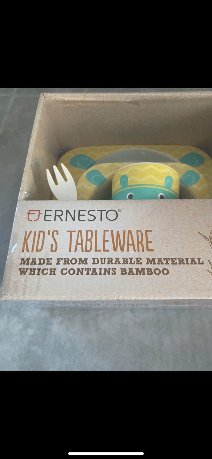 Set de repas Hippopotame Ernesto - photo numéro 6