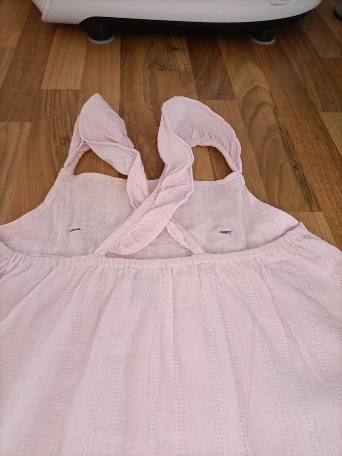 Jolie robe lila rose à pompoms 6 ans Kiabi - photo numéro 5