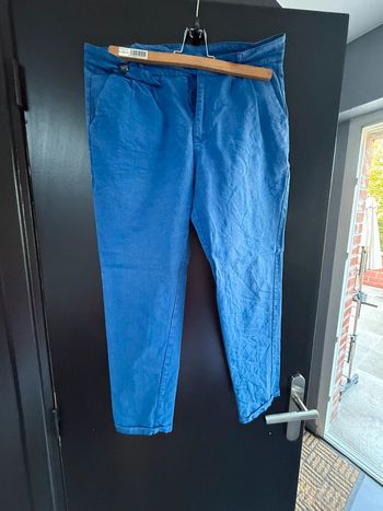 Pantalon chino bleu taille M