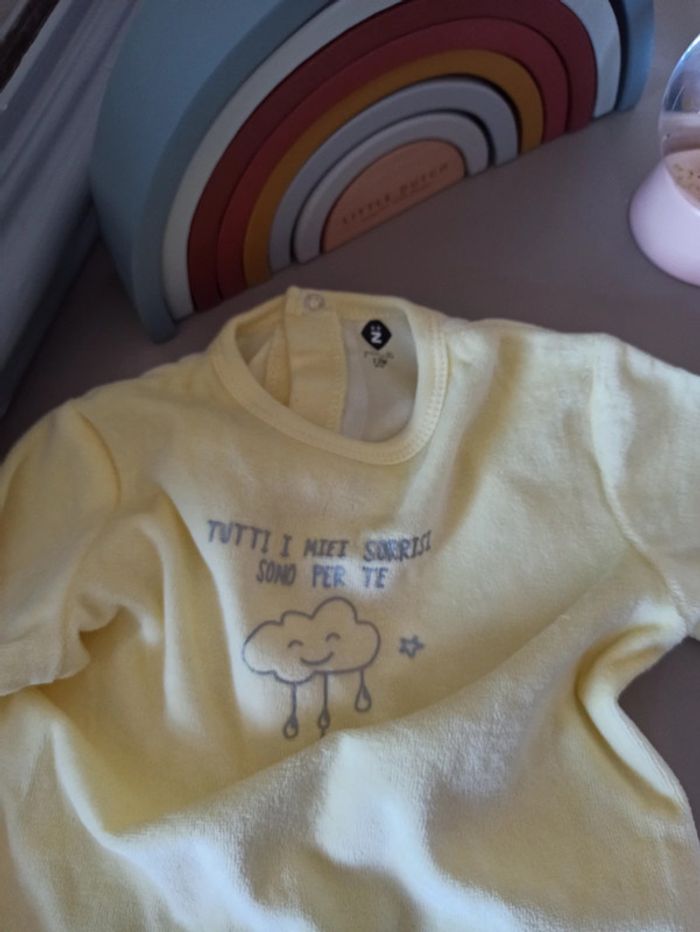 Pyjama jaune 12 mois Grain de blé - photo numéro 3