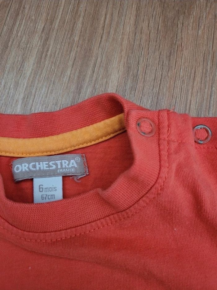 T-shirt garçon Orchestra 6 mois - photo numéro 2