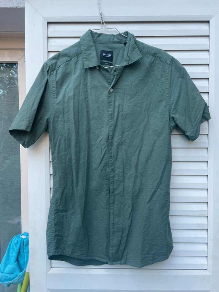 Chemise kaki