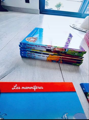 Lit de 34 livres animaux