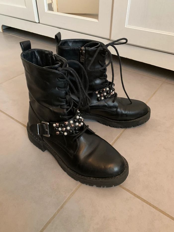 Bottines à perles - photo numéro 7