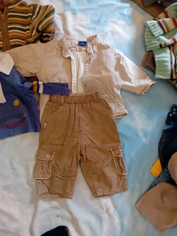 Chemise veste pantalon polo sergent major 6 mois - photo numéro 2