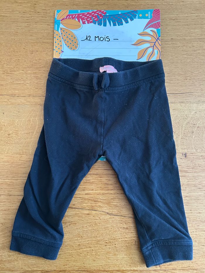 Lot de pantalon/jogging fille - 3 pièces - 12 mois - photo numéro 6