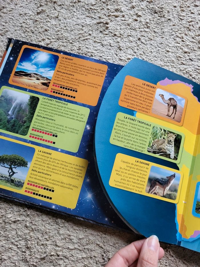 Livre documentaire enfants Zoom sur les animaux d'Afrique - photo numéro 9