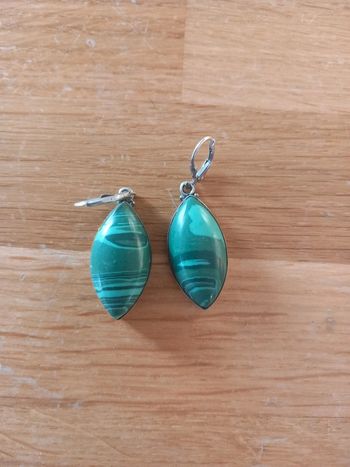 Boucles d'oreilles ovales