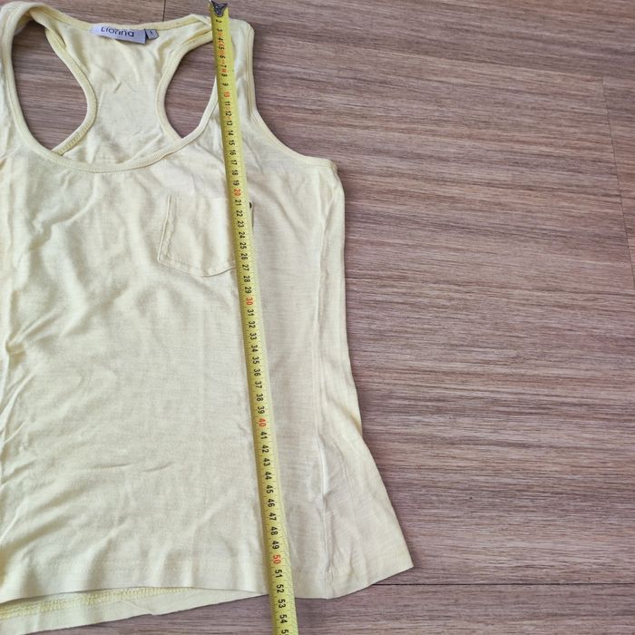 ☀️ Débardeur Jaune Pastel - Taille S (T1) - photo numéro 5