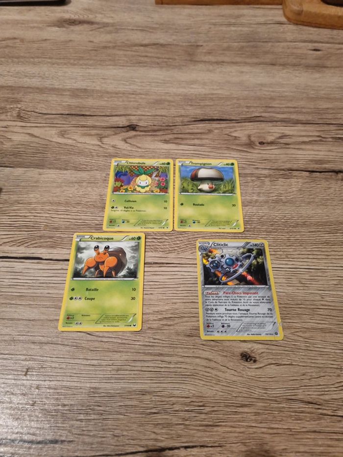 21 carte pokémon 2012 2015 2016 2017