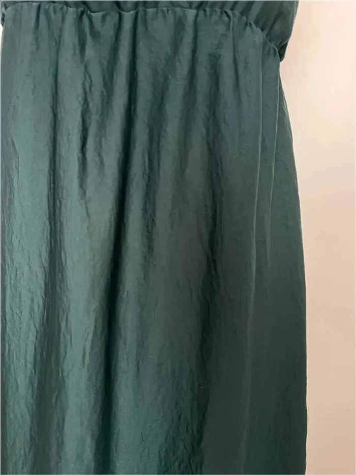Robe longue vert foncé Nafnaf - photo numéro 6
