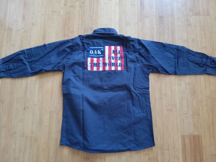 8 ans chemise manches longues bleu - photo numéro 2