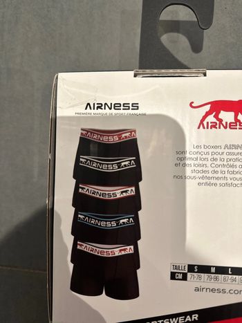 Lot de 5 boxers airness taille L