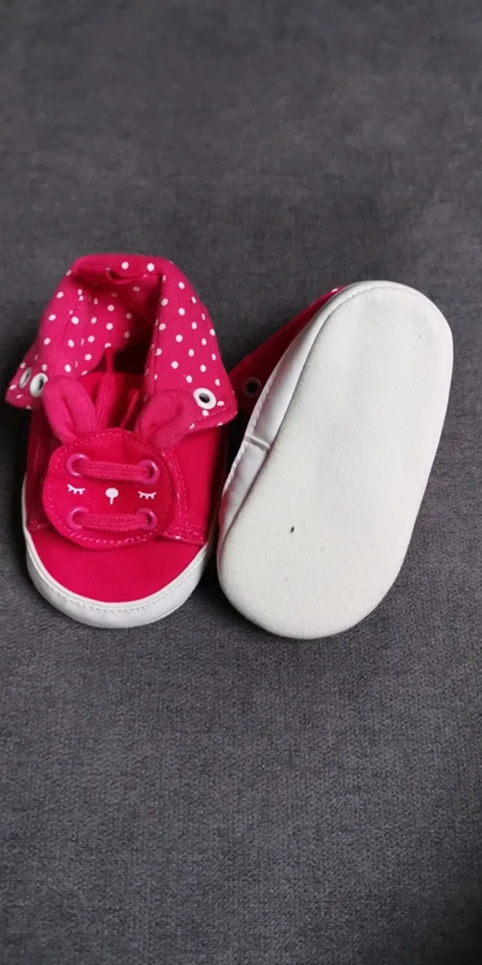 Chaussures souple taille 6/9mois - photo numéro 2