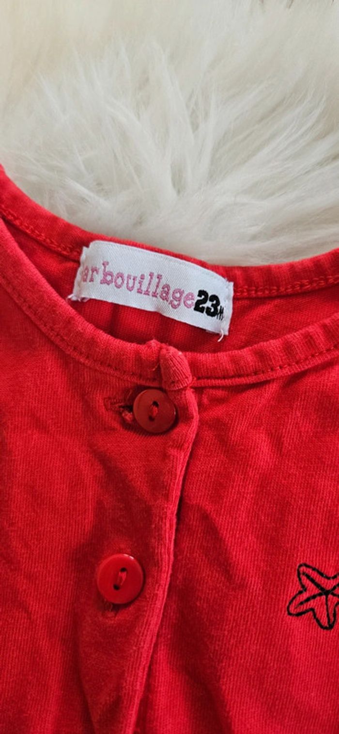 Robe rouge été 2 ans fille - photo numéro 3