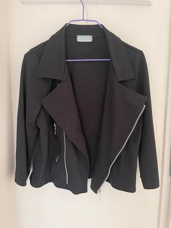 Veste noire mi saison