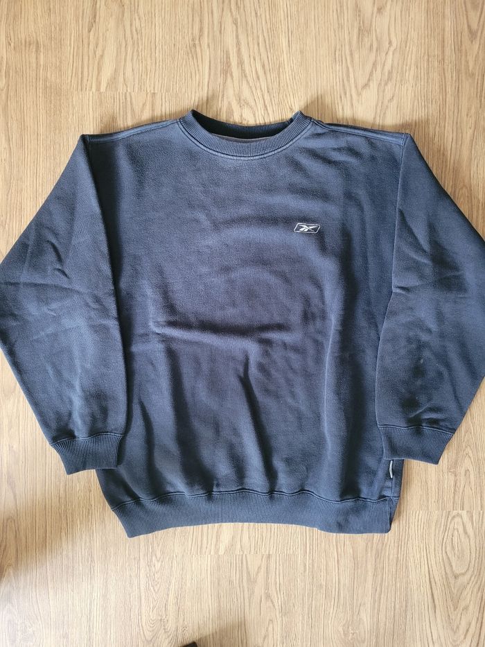 Sweat Crewneck Vintage Bleu Marine Reebok