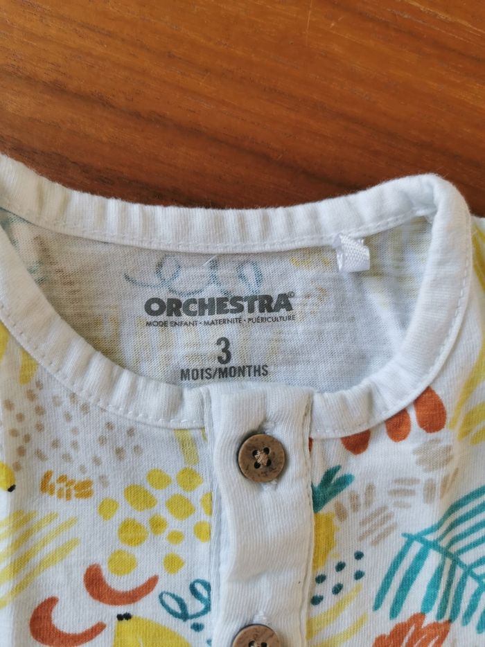 Ensemble short débardeur bébé garçon 3 mois neuf - photo numéro 4
