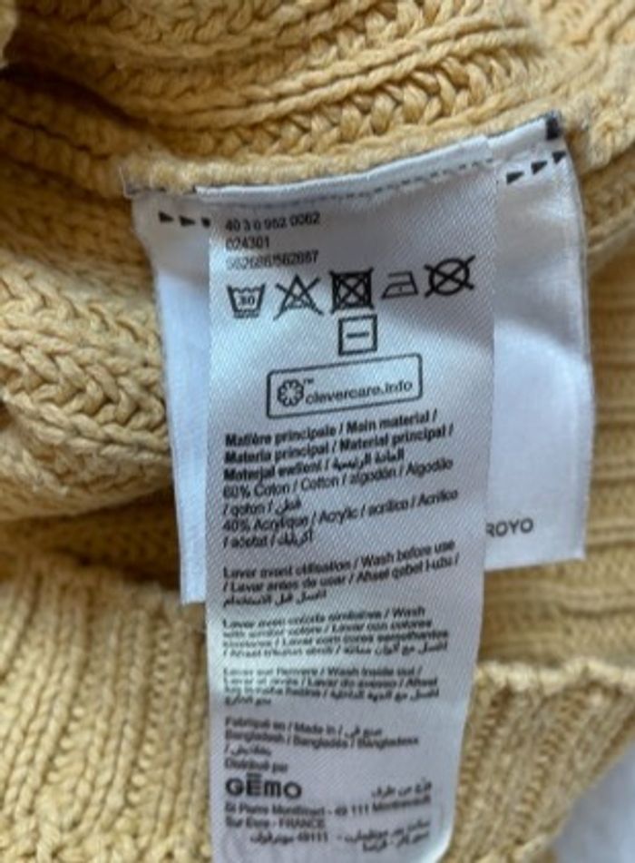 Pull en maille avec poche kangourou 24m 2a - photo numéro 6