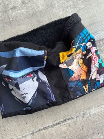 Snood cache cou démon Slayer  plusieurs taille et motifs au choix