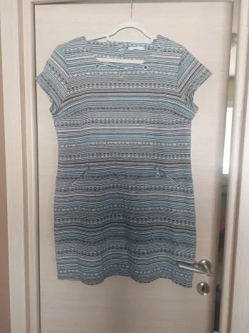 Robe d été armand thiery à rayures  grande taille