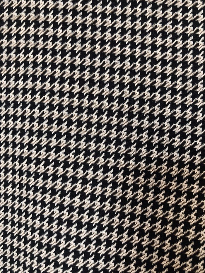 Pantalon chic ajusté motif pied de poule H&M Xs - photo numéro 2