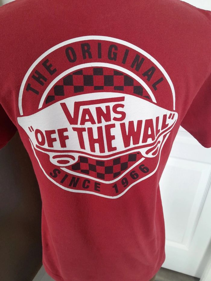 Tee shirt Vans vintage "off the walls" petit L - photo numéro 4