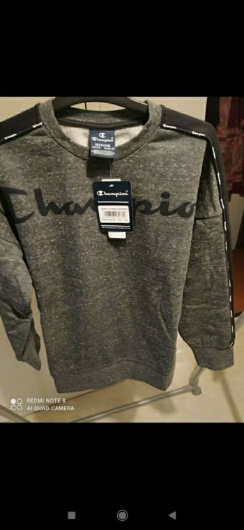 Sweat molletonné taille 10ans champion