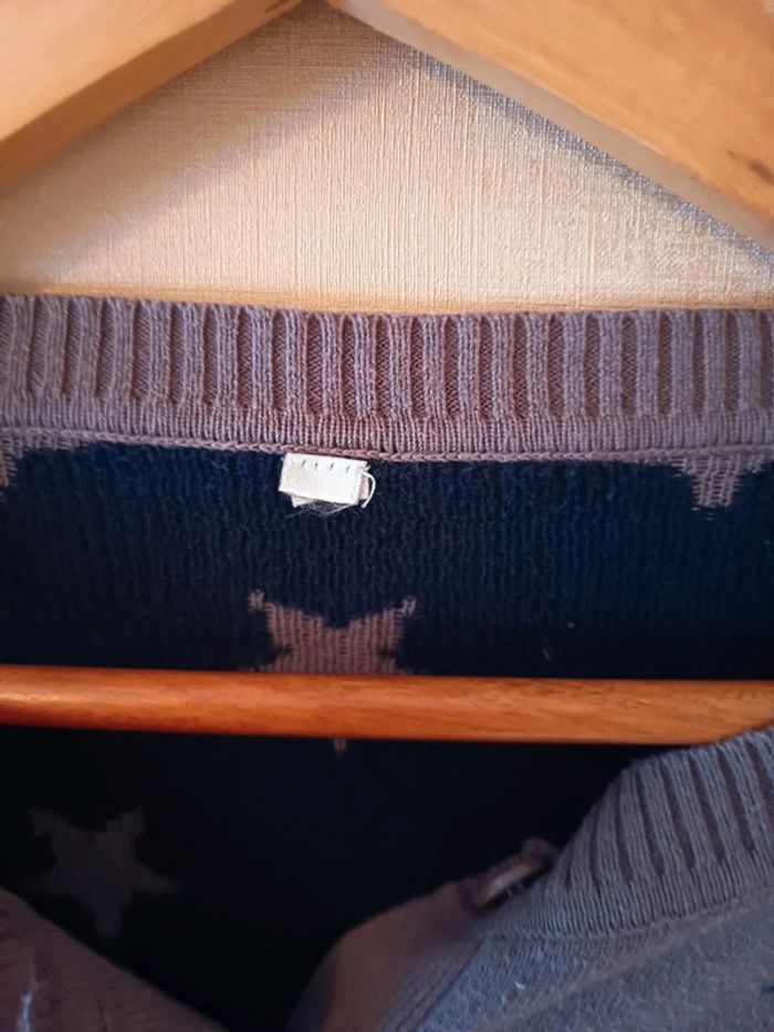 Gilet manches longues couleur intérieure différentes (D38) - photo numéro 2