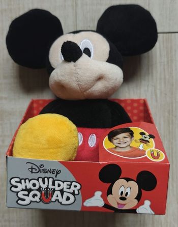 Peluche Mickey aimant épaule 