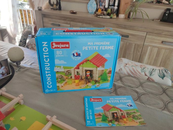 Jeu de construction ma petite ferme en bois