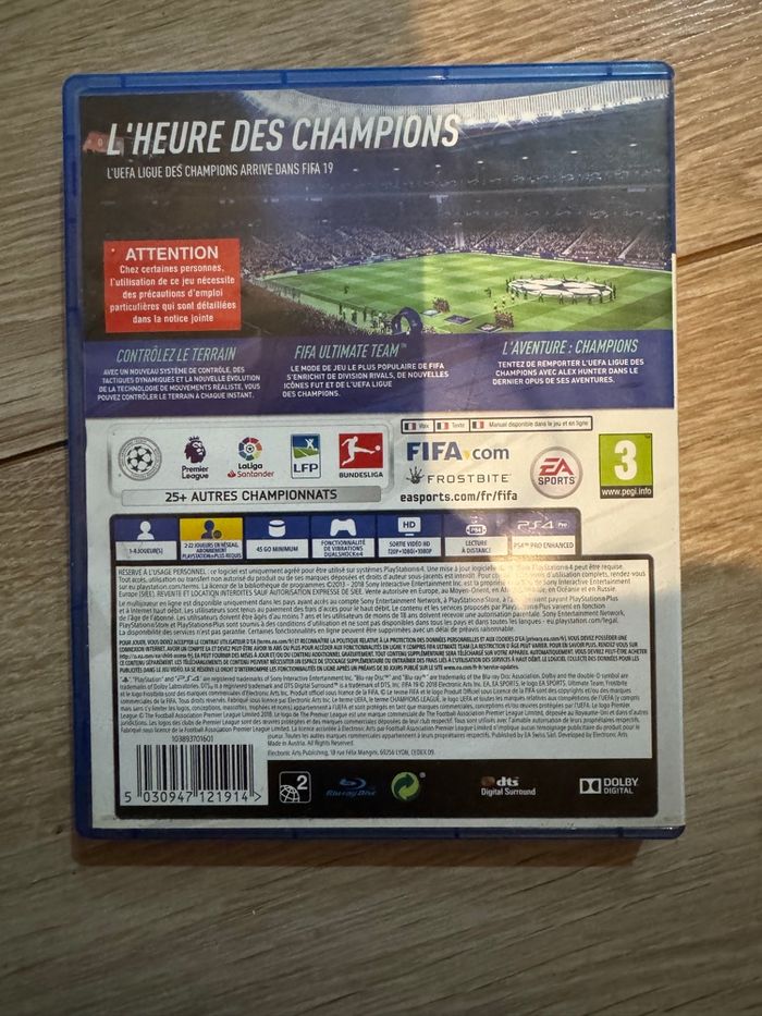 FIFA19 PS4 - photo numéro 3