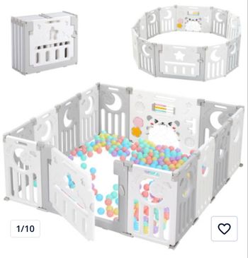 Parc bébé modulable