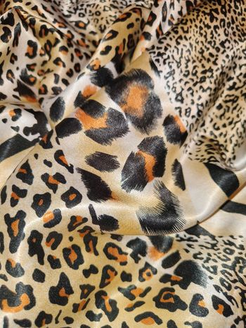 Tissu imprimé léopard