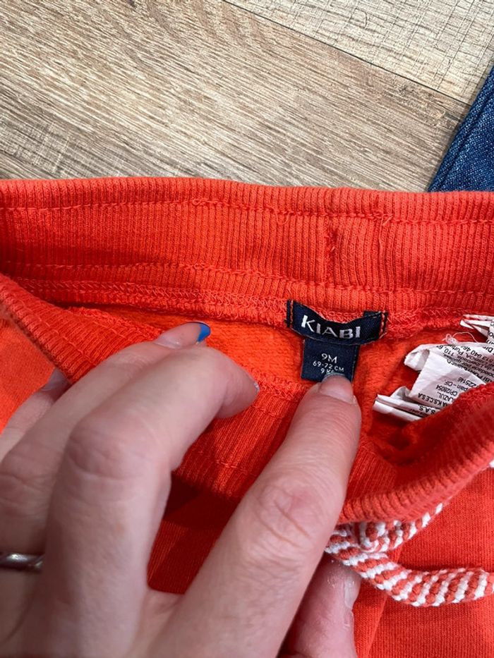 Lot 2 pantalons 9 mois - photo numéro 3