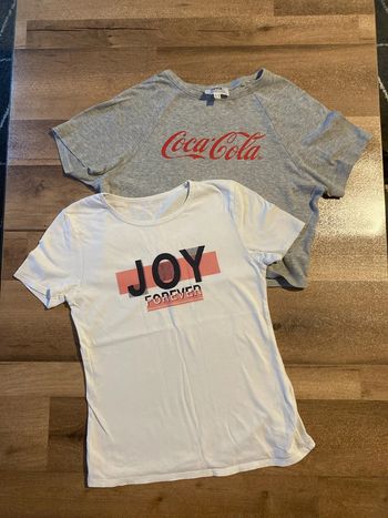 2 tee-shirts ado