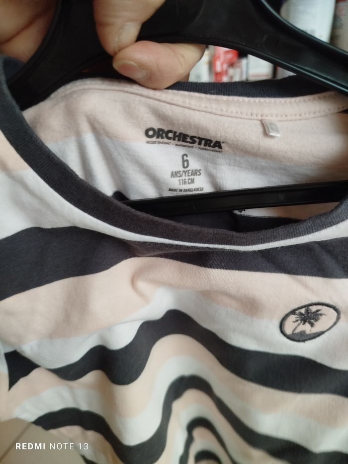 #kytie6ansgarcon. Tee-shirt manches courtes taille 6 ans - photo numéro 2