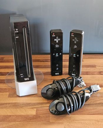 Nintendo wii noir - Pack pour 2 Joueurs - Très Bon état 