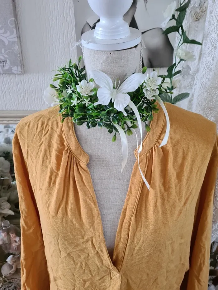 Blouse moutarde H & M Taille 46