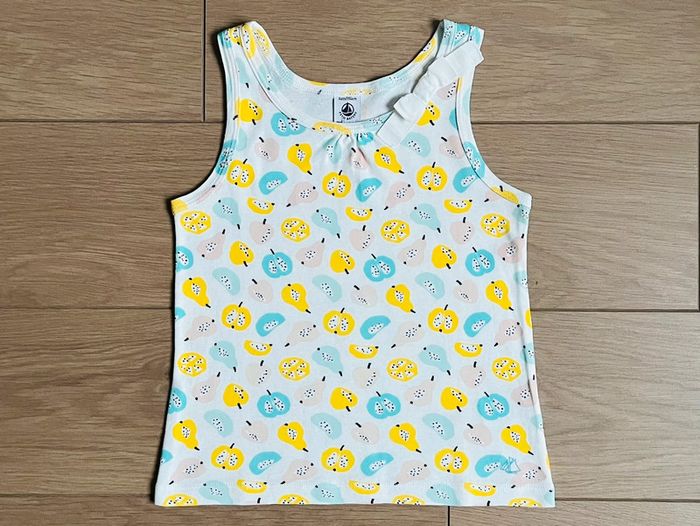 Ensemble à motif avec jupe à volant, débardeur et capeline Petit bateau T-6 ans - photo numéro 5