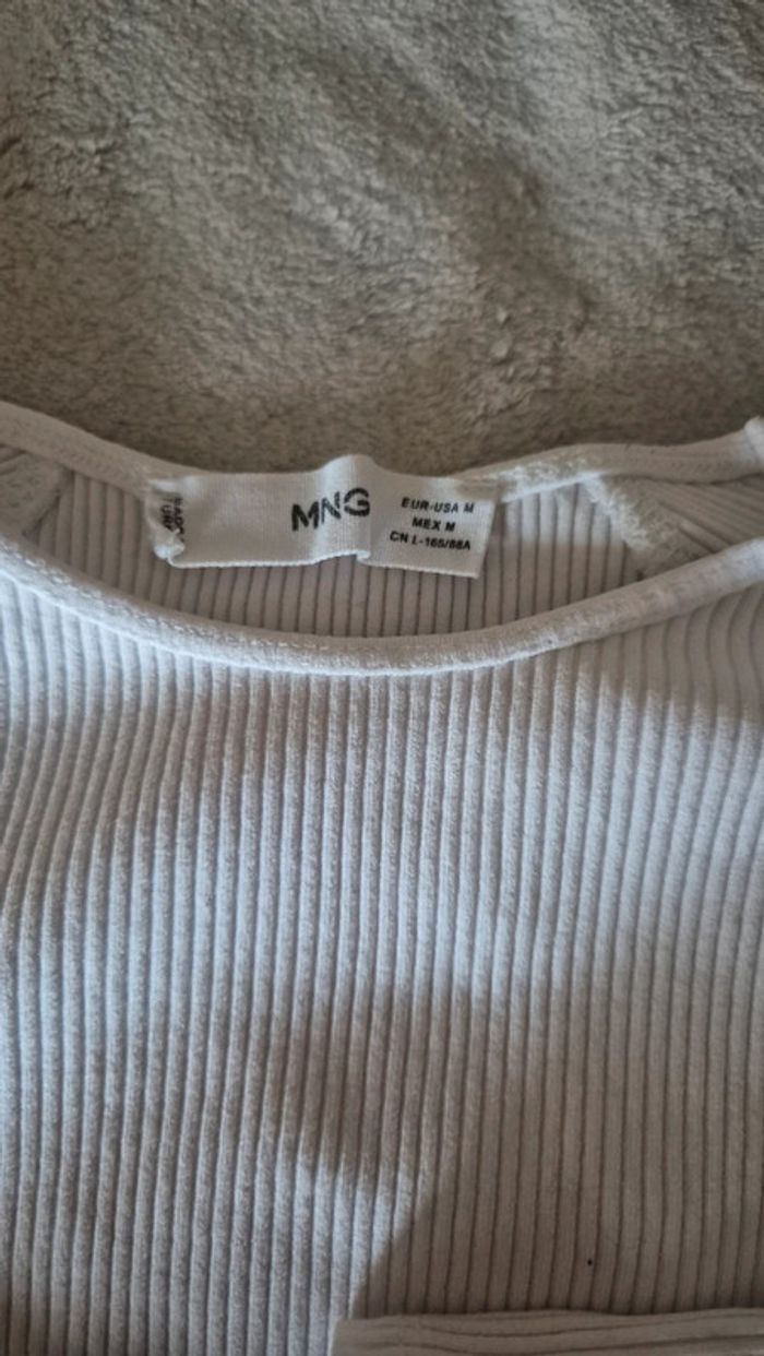 Croptop blanc - photo numéro 2