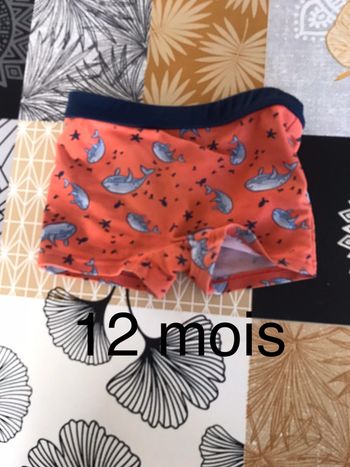 Maillot de bain 12 mois